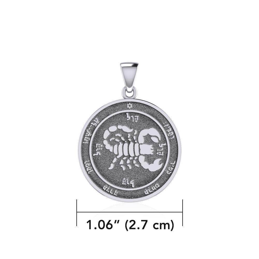 Fifth Pentacle of Mars Silver Pendant TPD5238