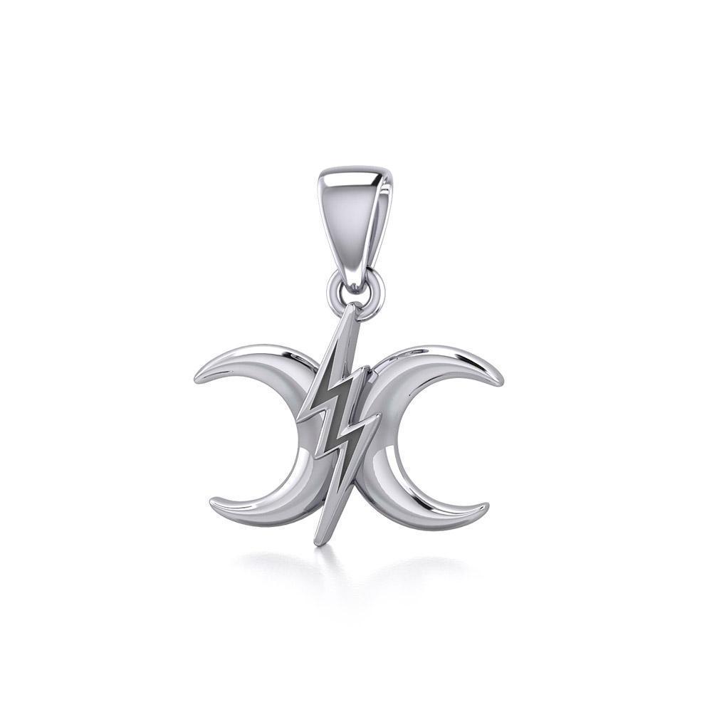 The Power Moon Sterling Silver Pendant TPD5258