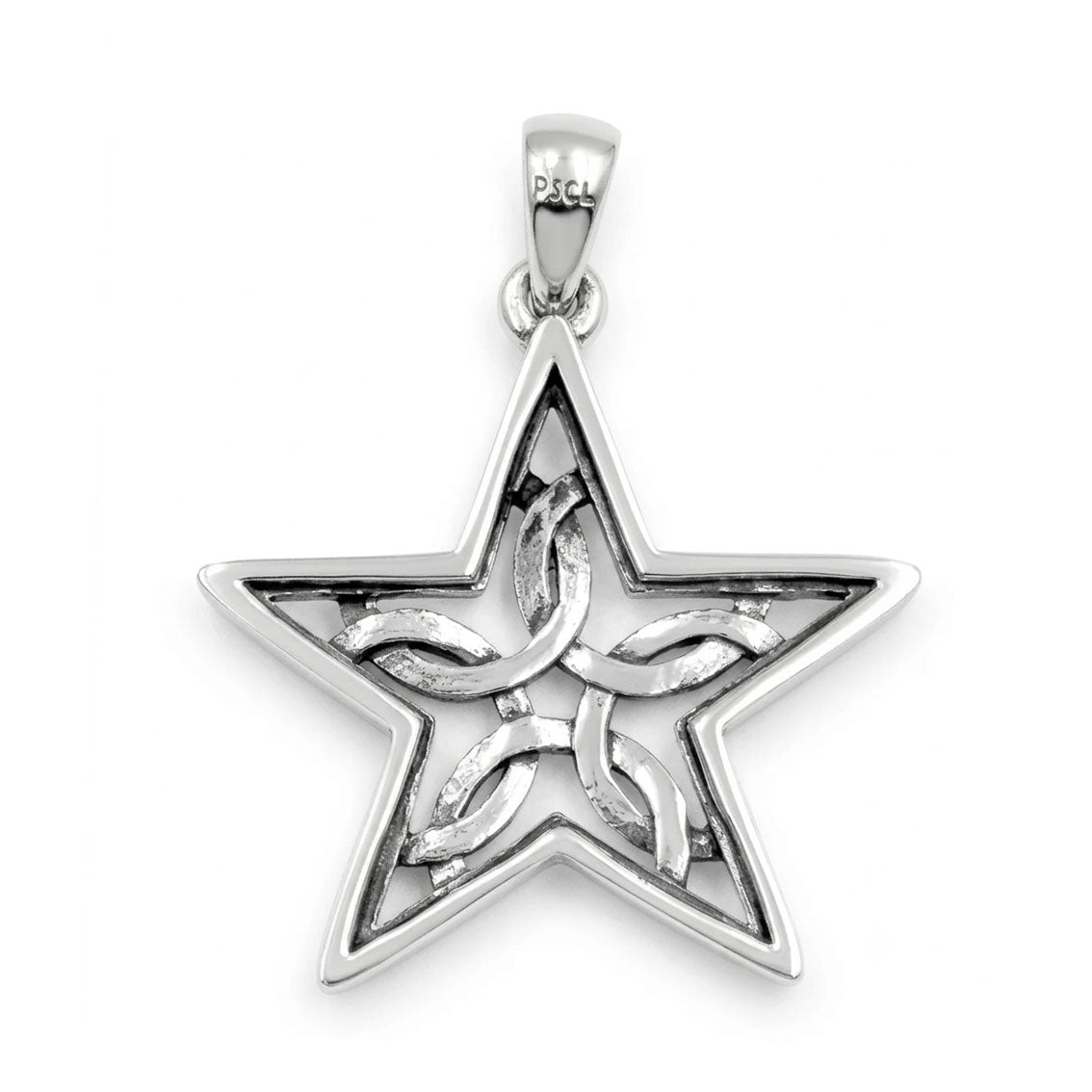 The Fifth Circle with Star Sterling Silver Pendant TPD5264