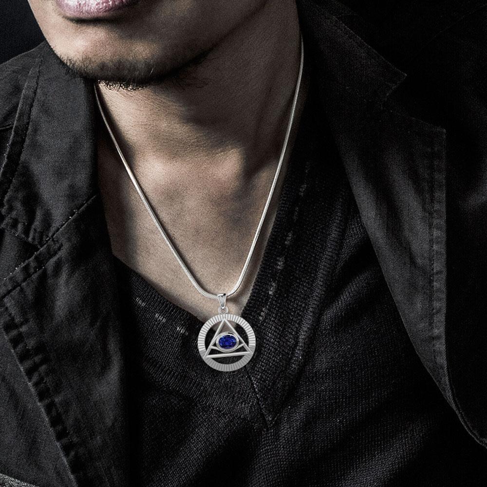 Eye of The Pyramid Silver Pendant TPD5297
