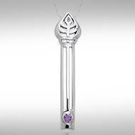 Art Deco Silver Pendant TPD534