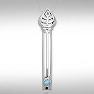 Art Deco Silver Pendant TPD534