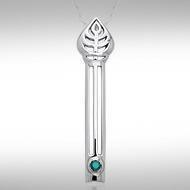Art Deco Silver Pendant TPD534