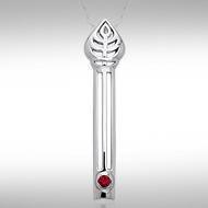 Art Deco Silver Pendant TPD534