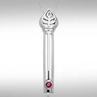 Art Deco Silver Pendant TPD534
