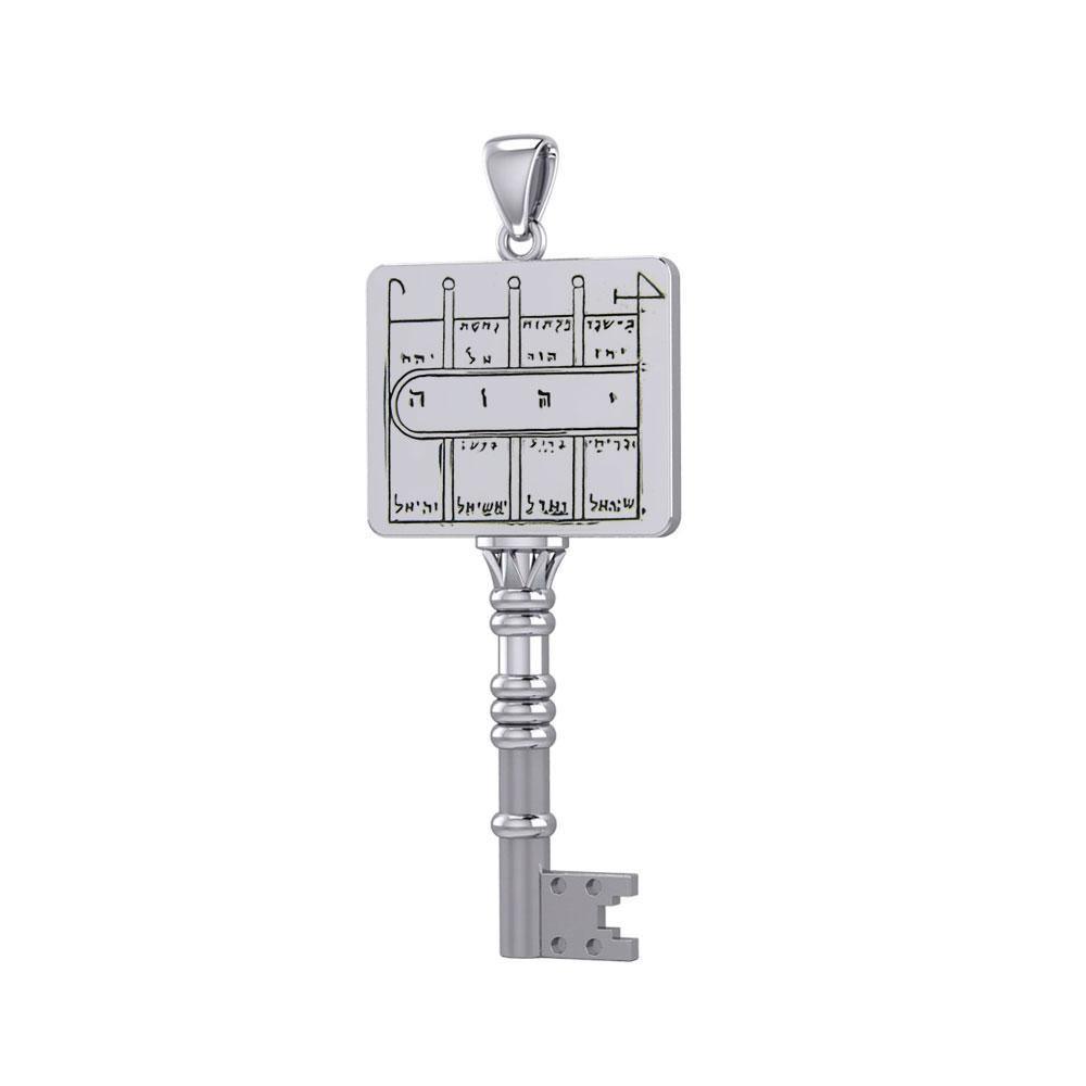 King Solomon Seals Path Clearing KeySilver Pendant TPD5377
