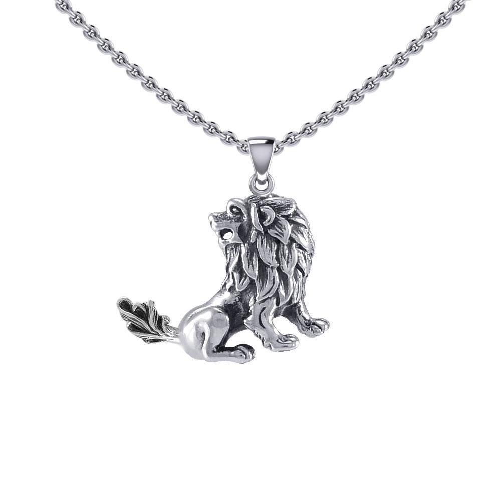 Lion Silver Pendant TPD5398