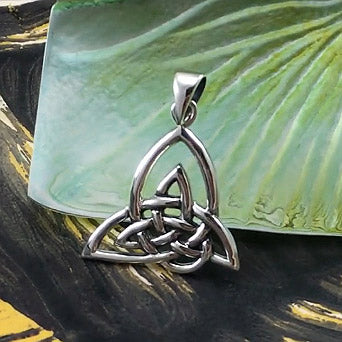Celtic Knotwork Silver Pendant TPD5478