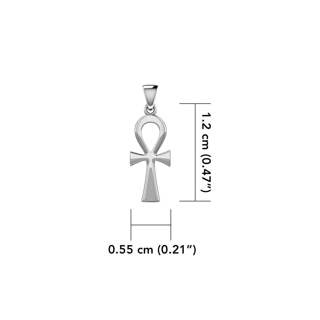 Egyptian Ankh Silver Pendant TPD5504