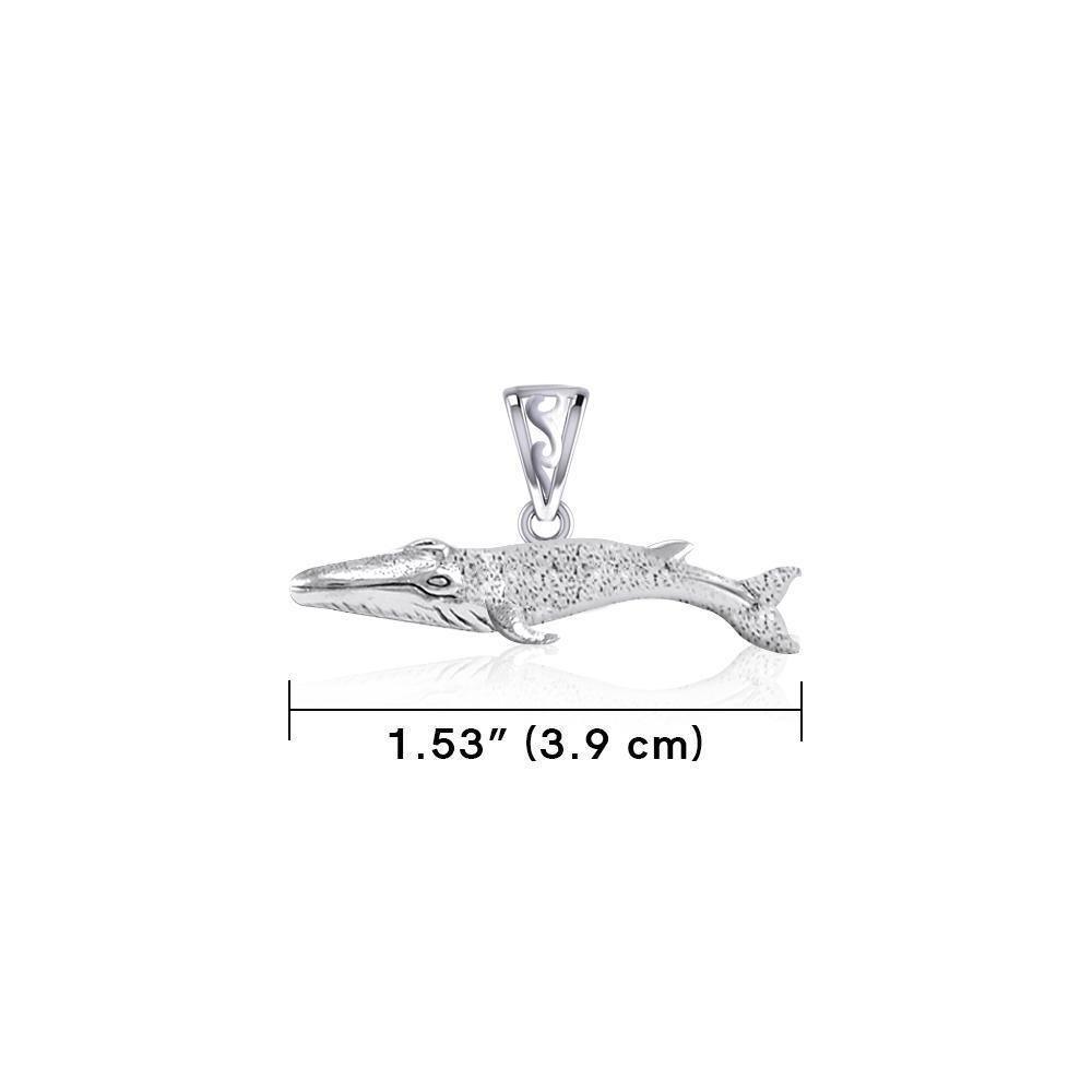 Blue Whale Silver Pendant TPD5617