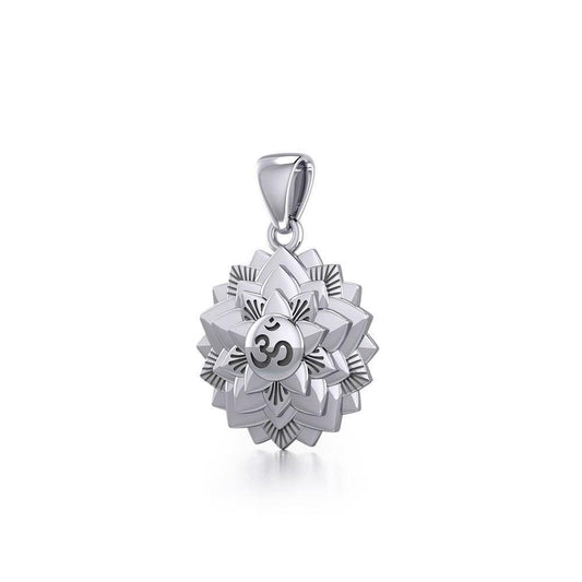 Sahasrara Crown Chakra Sterling Silver Pendant TPD5629