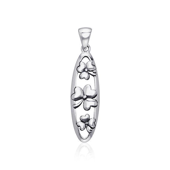Shamrock Silver Pendant TPD565