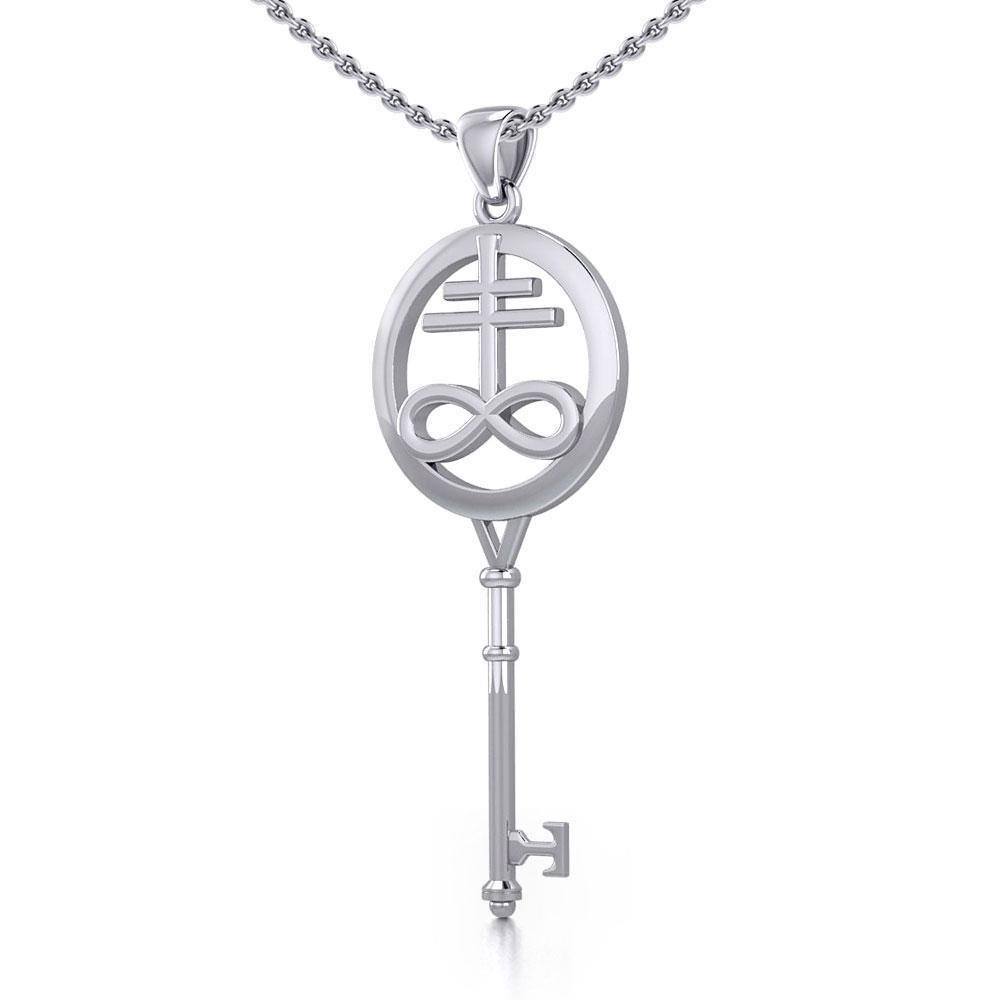 The Soul Spiritual Enchantment Key Silver Pendant TPD5681