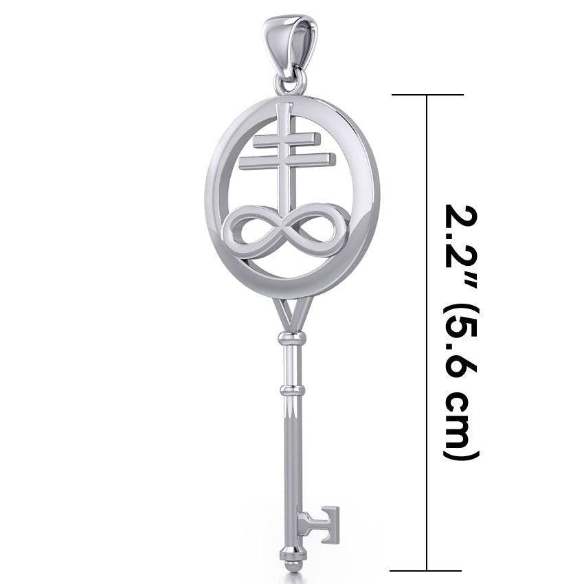 The Soul Spiritual Enchantment Key Silver Pendant TPD5681