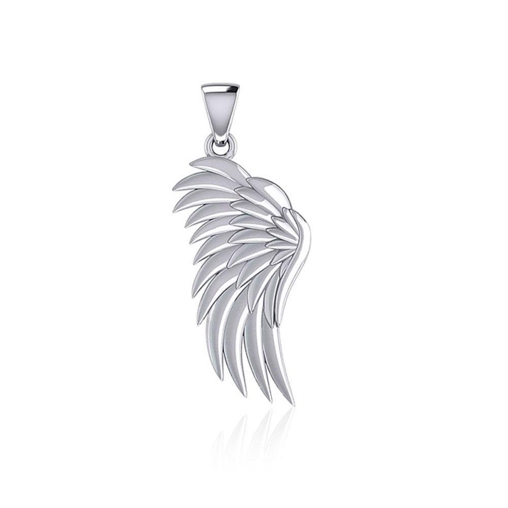 Angel Wing Silver Pendant TPD5762