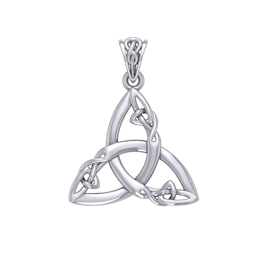 Celtic Trinity Silver Pendant TPD5992