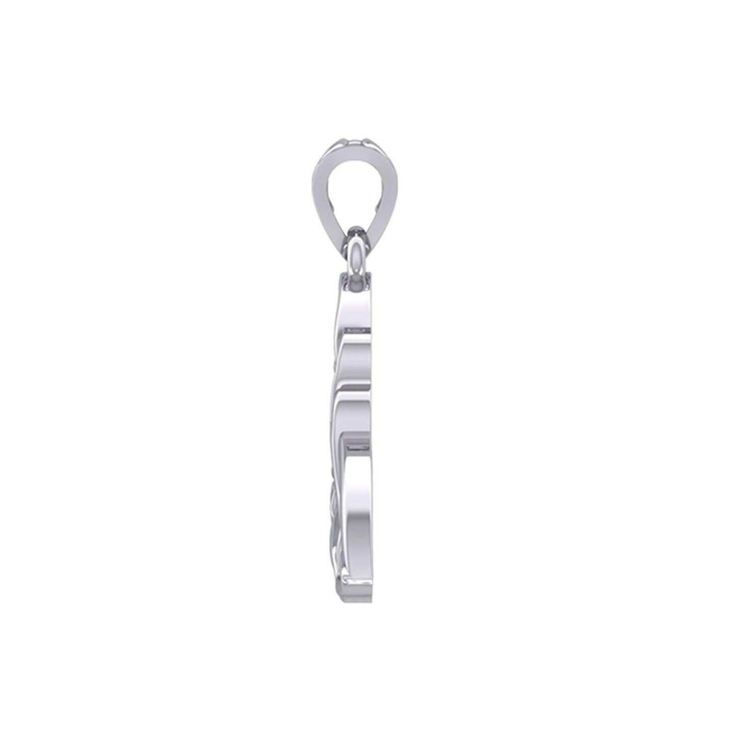 Celtic Trinity Silver Pendant TPD5992