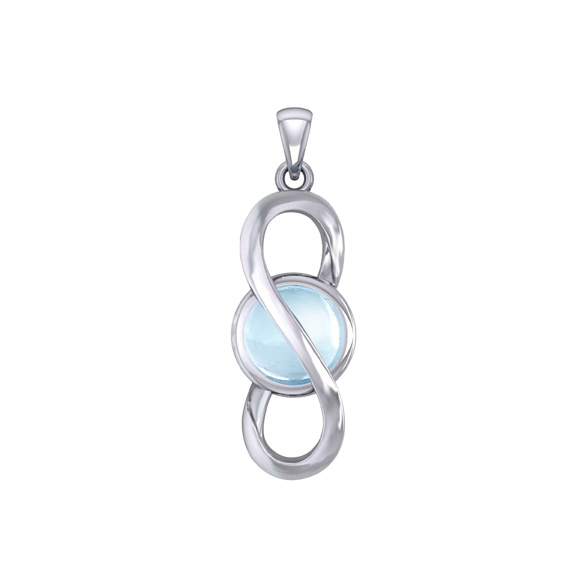Peter Stone Eternal Silver Pendant with Gemstone TPD6175