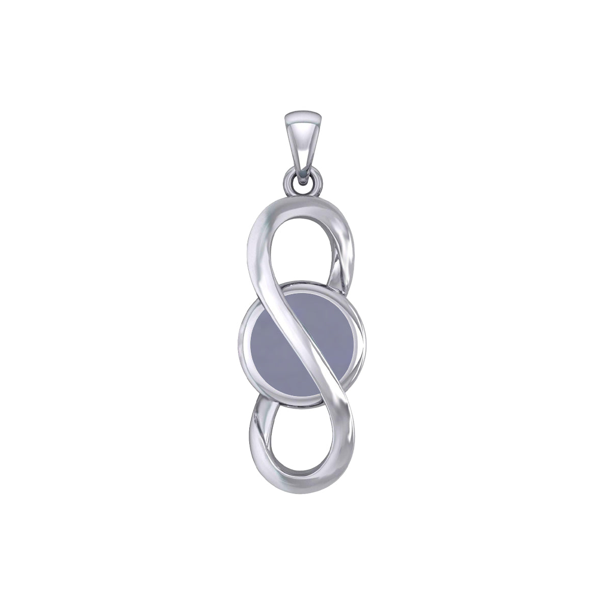 Peter Stone Eternal Silver Pendant with Gemstone TPD6175