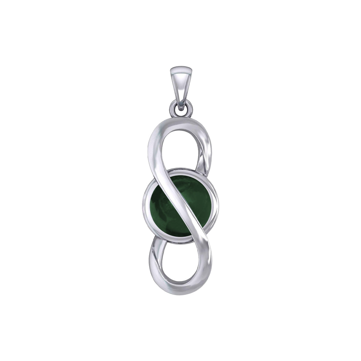 Peter Stone Eternal Silver Pendant with Gemstone TPD6175