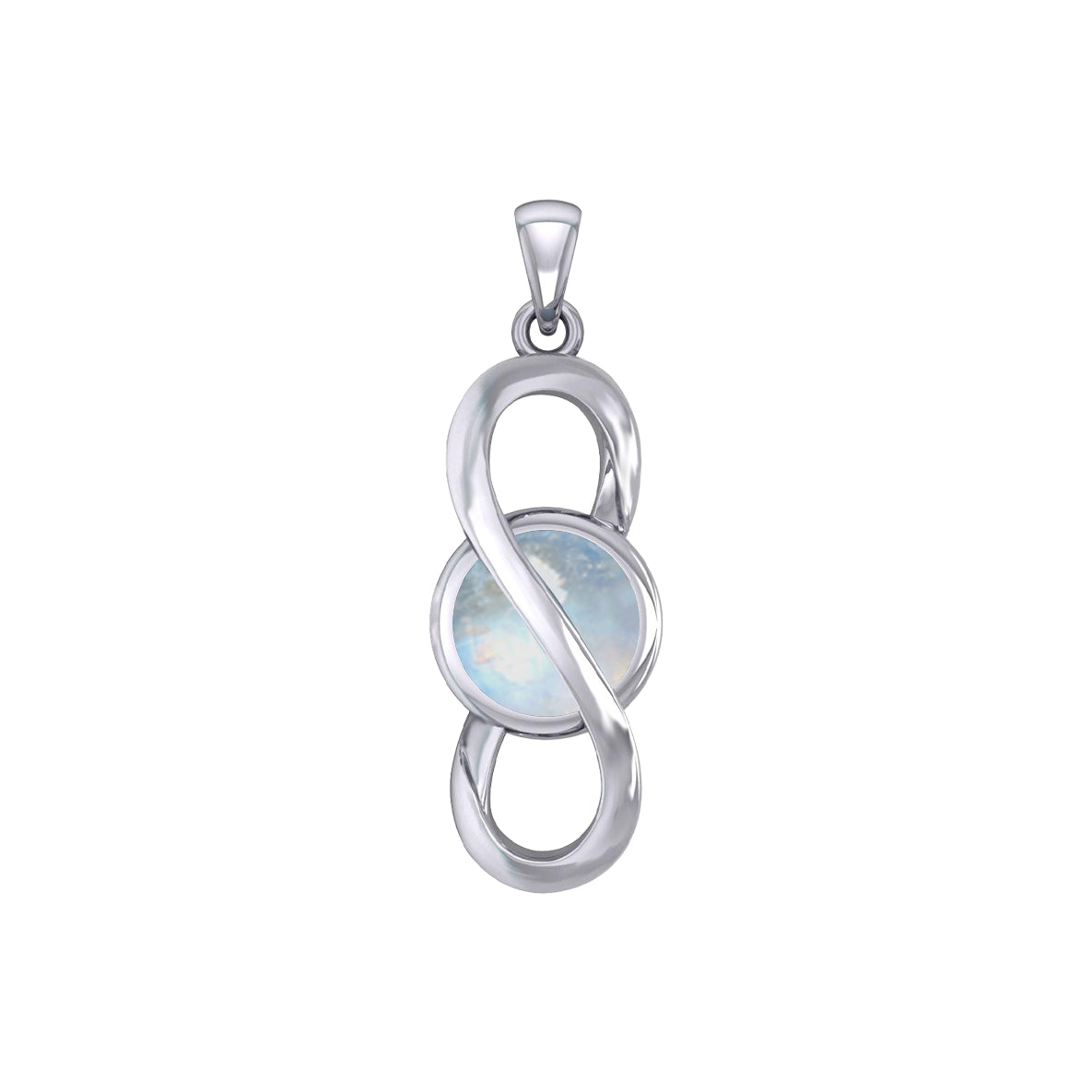 Peter Stone Eternal Silver Pendant with Gemstone TPD6175
