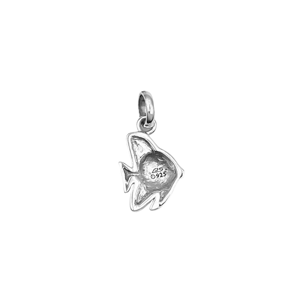 Angel Fish Sterling Silver Pendant TPD6306