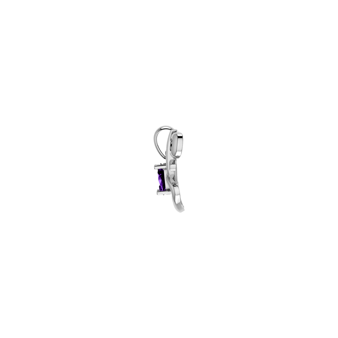 Peter Stone Identity Butterfly Sterling Silver Pendant with Gemstone TPD6428