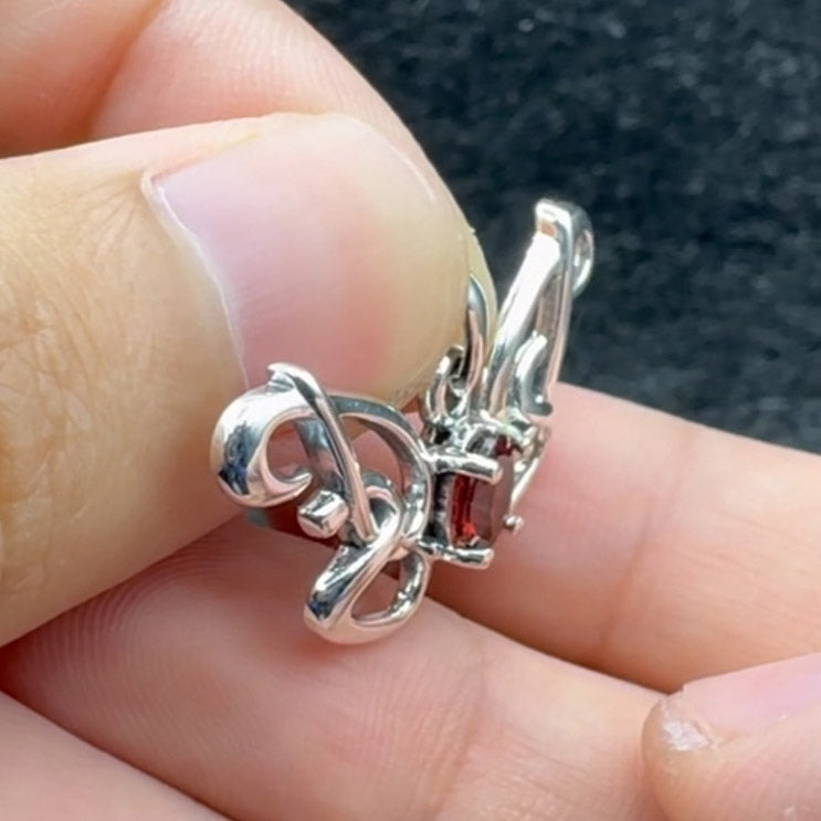 Peter Stone Identity Butterfly Sterling Silver Pendant with Gemstone TPD6428