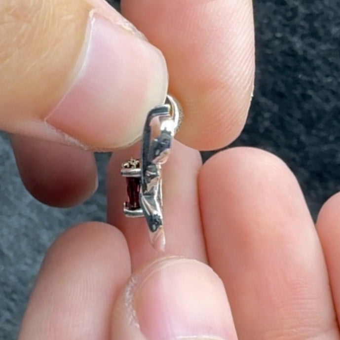 Peter Stone Identity Butterfly Sterling Silver Pendant with Gemstone TPD6428