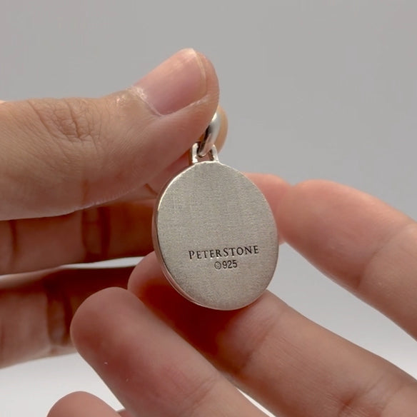 Triple Snake with Celtic Heart Sterling Silver Pendant TPD6429