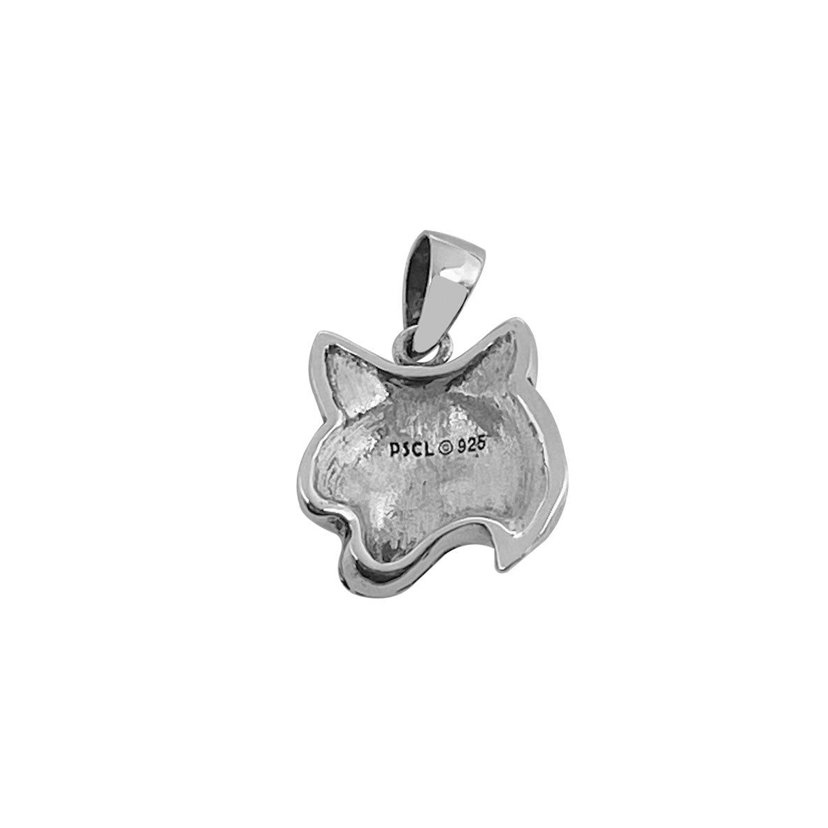 Wolf Sterling Silver Pendant TPD6507
