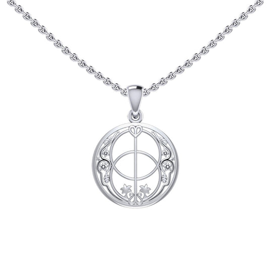 Chalice Well Sterling Silver Pendant TPD6613