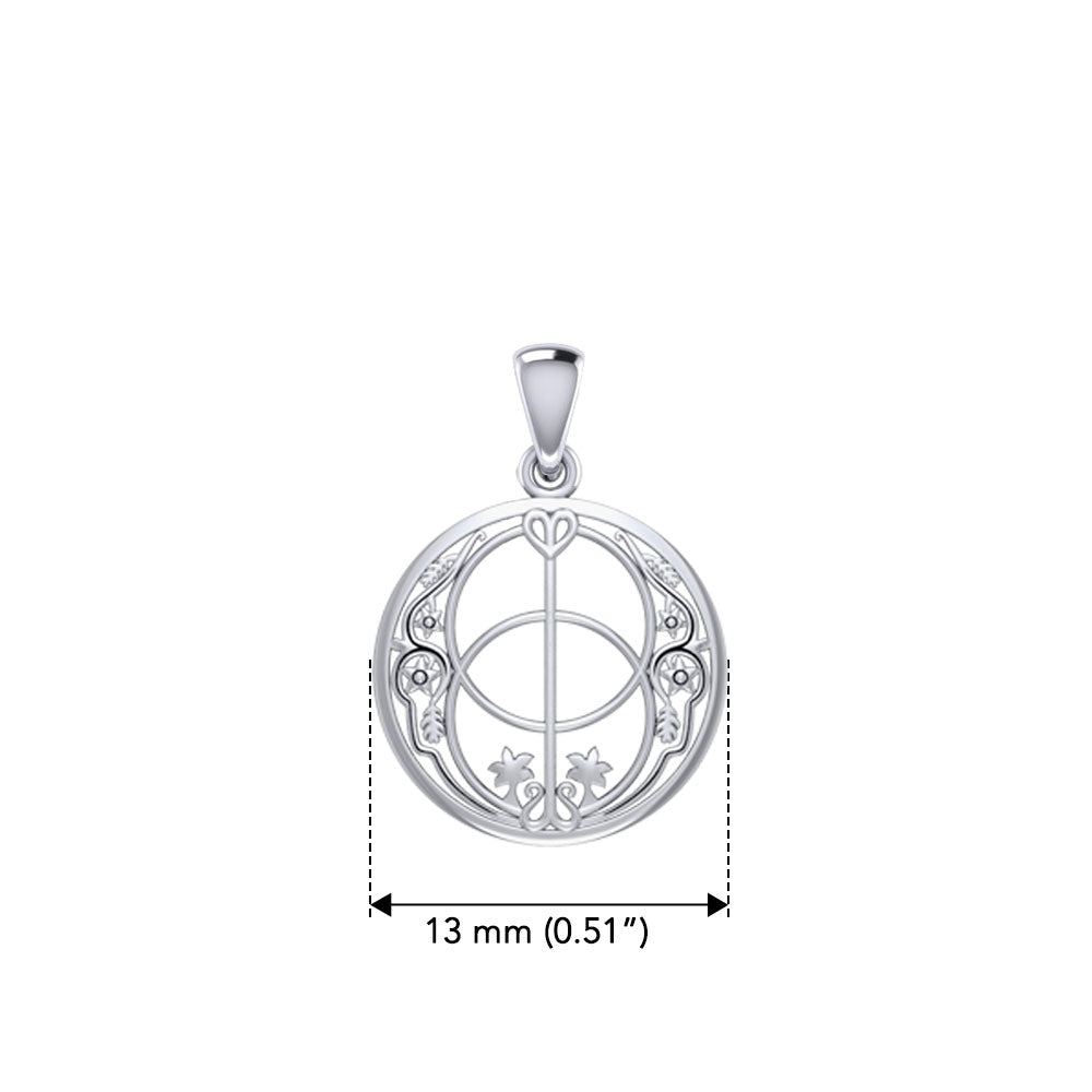 Chalice Well Sterling Silver Pendant TPD6613