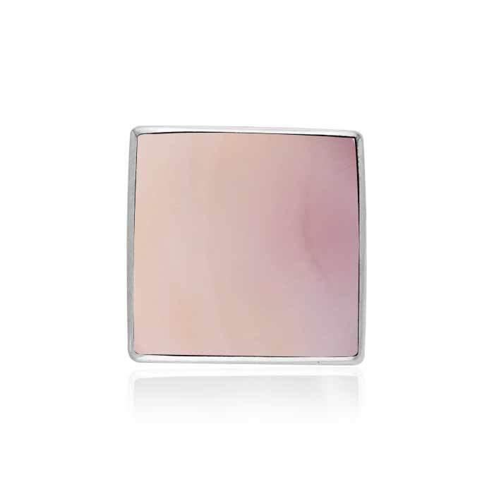 Square Cabochon Silver Pendant TPD715