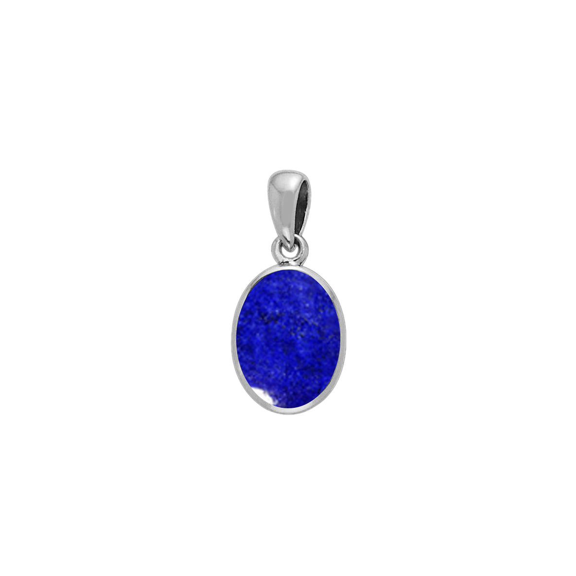 Oval Cabochon Silver Pendant TPD736*