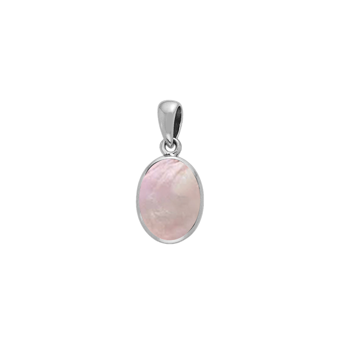Oval Cabochon Silver Pendant TPD736*