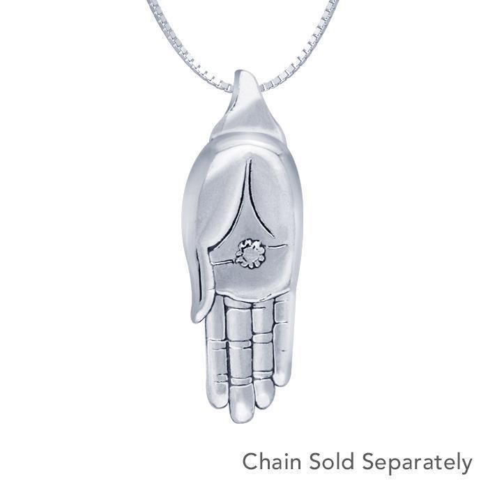 Downward Buddha's Hand Pendant TPD787