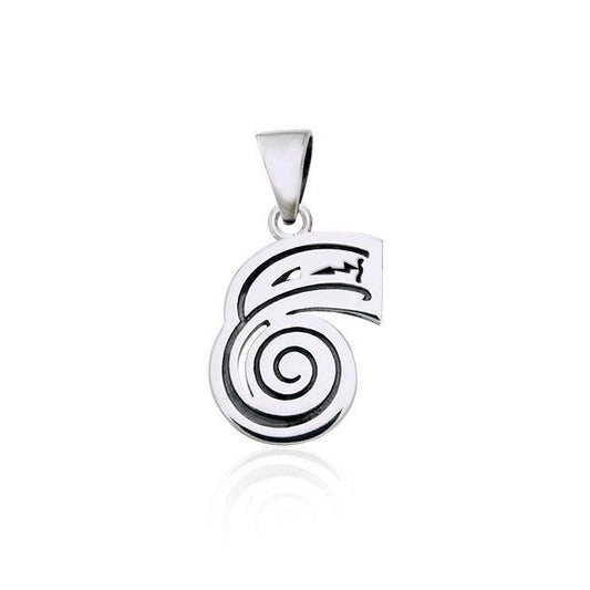 Reiki Symbol Silver Pendant TPD992