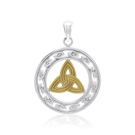 Celtic Trinity Knotwork Pendant TPV3388