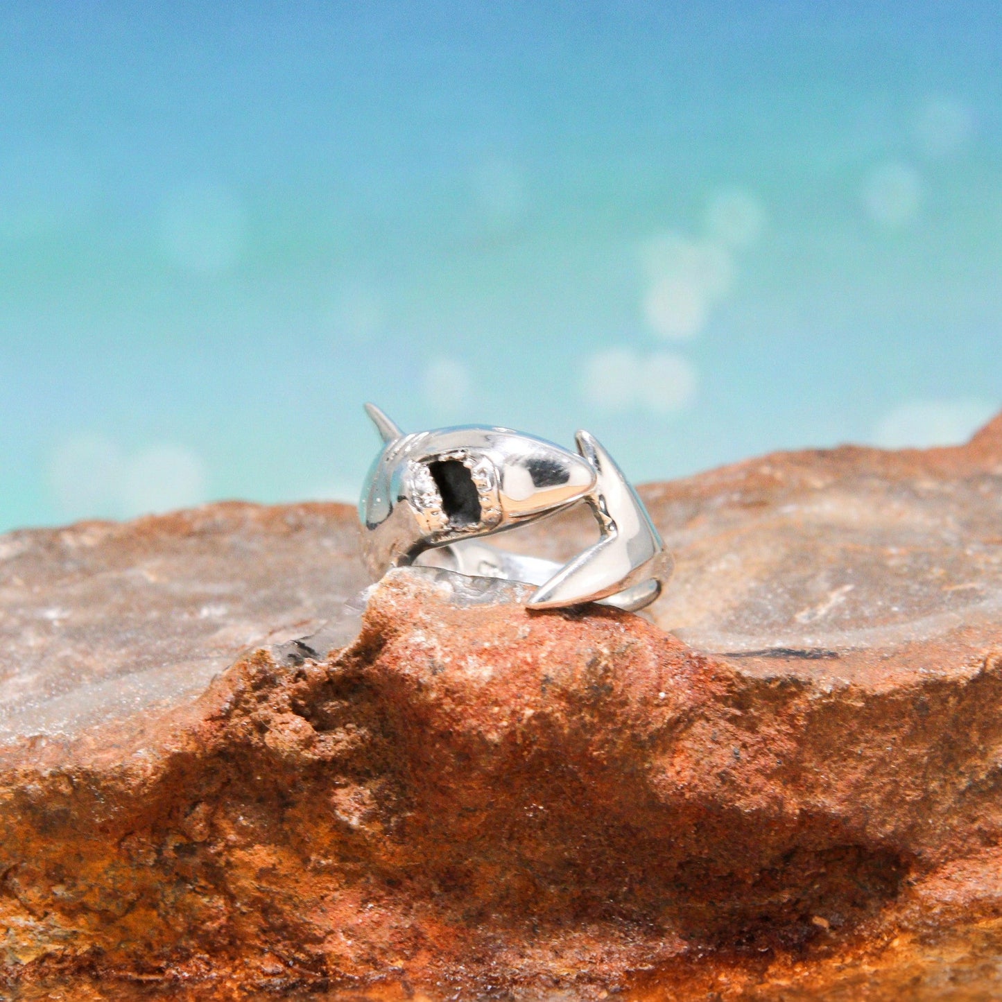 Great White Shark Ring TR1481