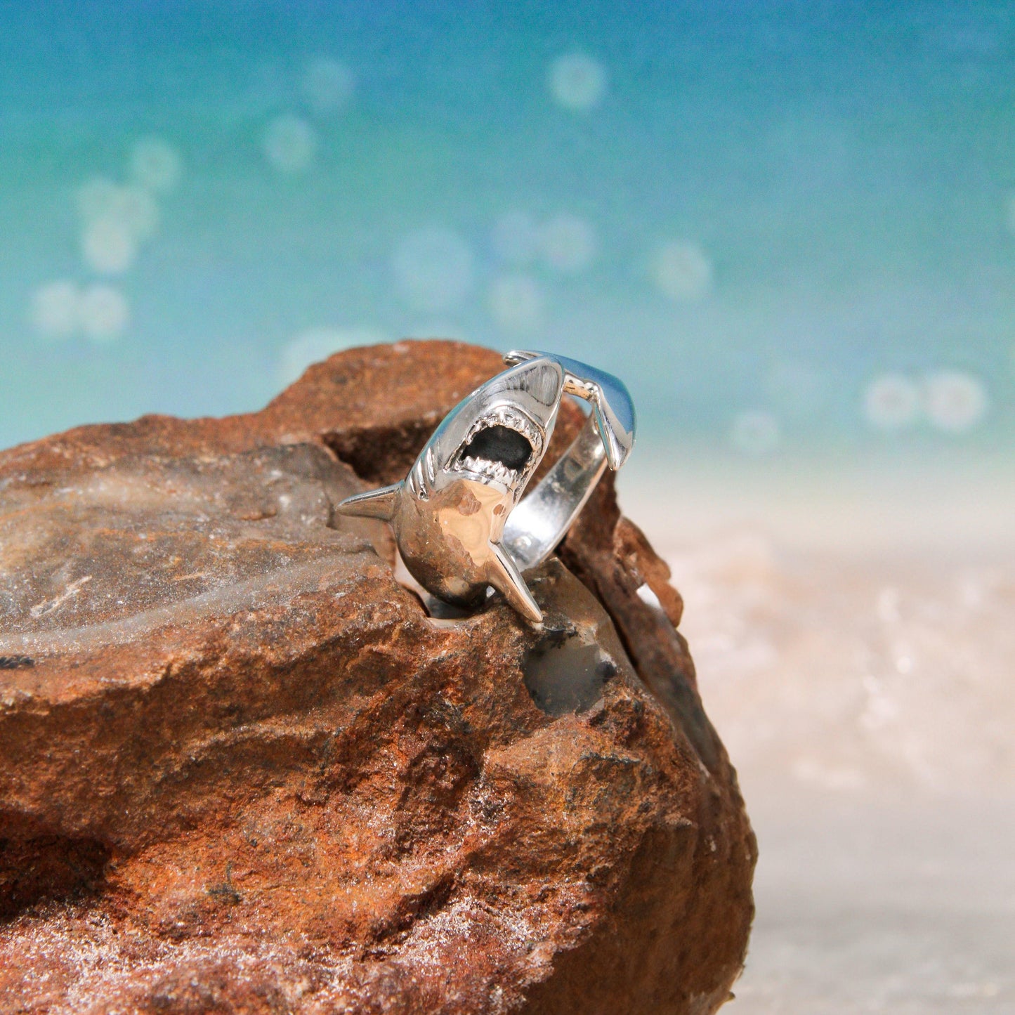 Great White Shark Ring TR1481