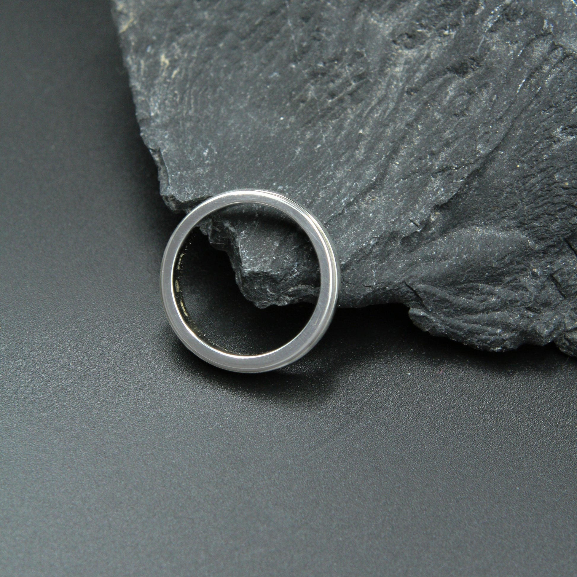 Silver Wedding Spinner Band Ring TR1660 - peterstone.dropshipping