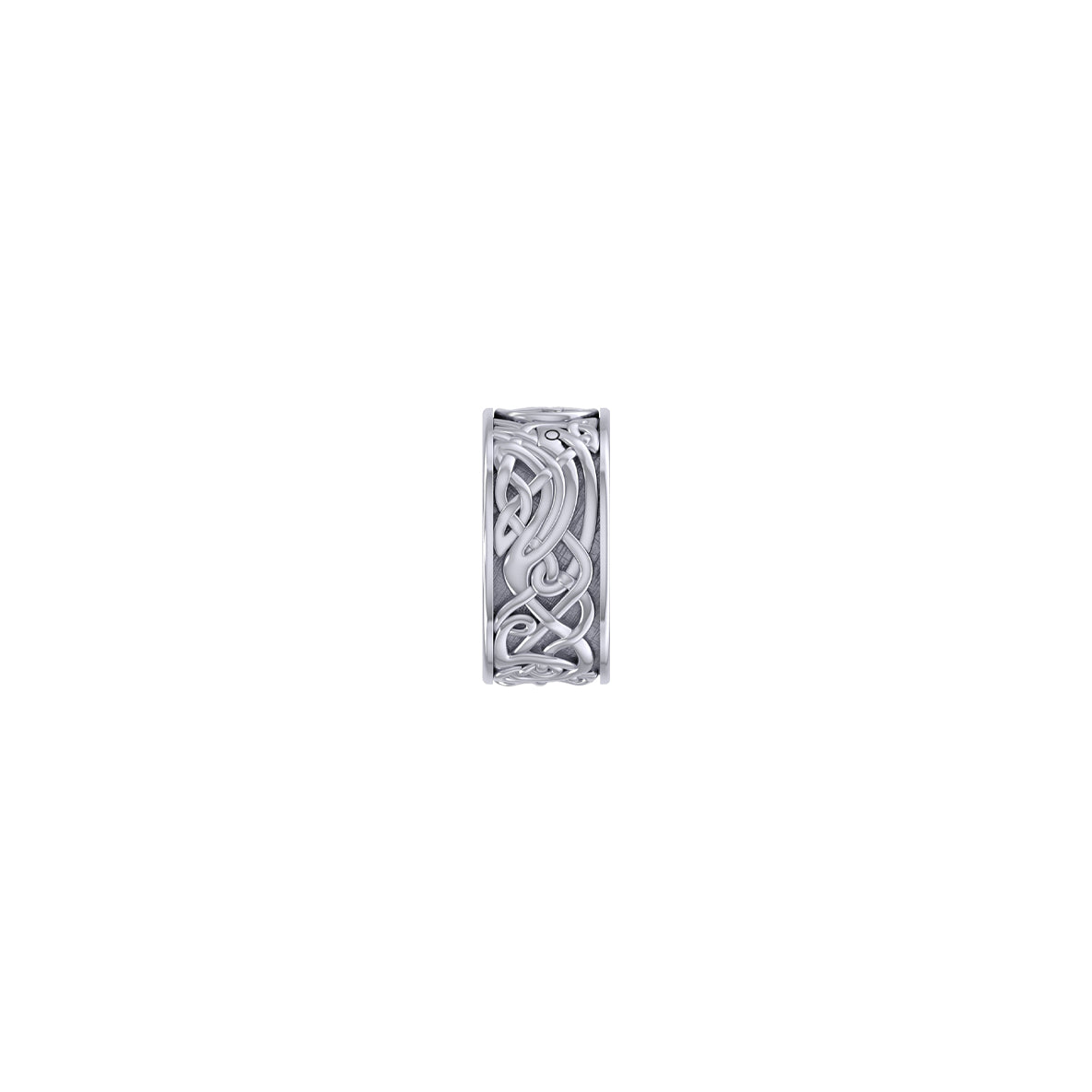 Pentagram Pentacle Sterling Silver Spinner Ring TR1695