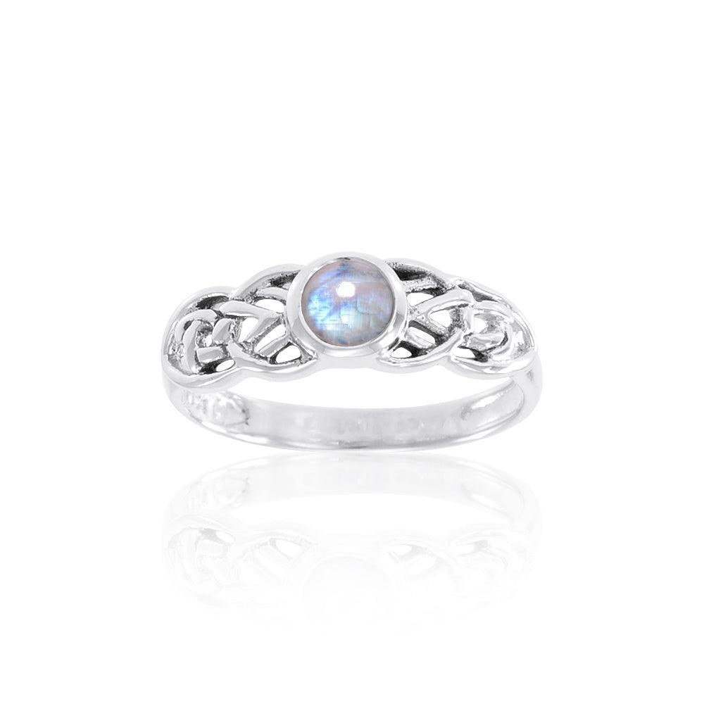 Celtic Knotwork Knots Sterling Silver Ring TR1742