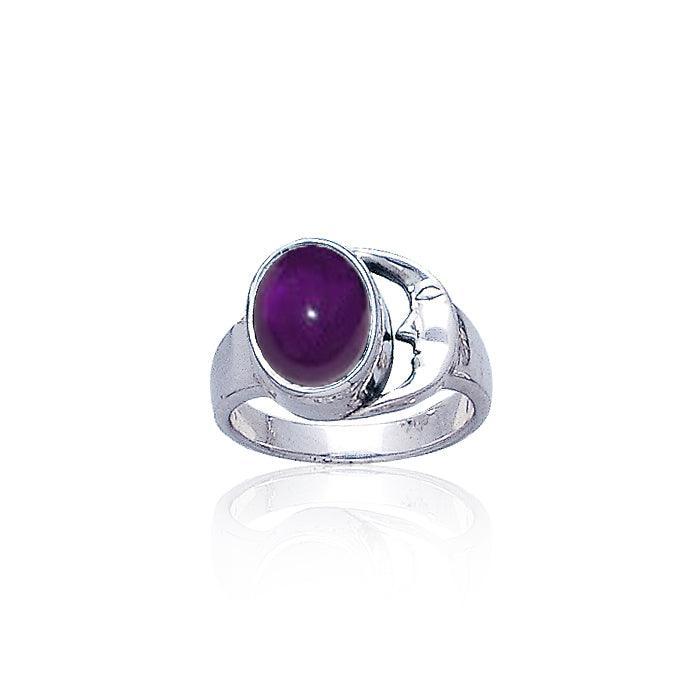 Magick Moon Silver Ring TR1856