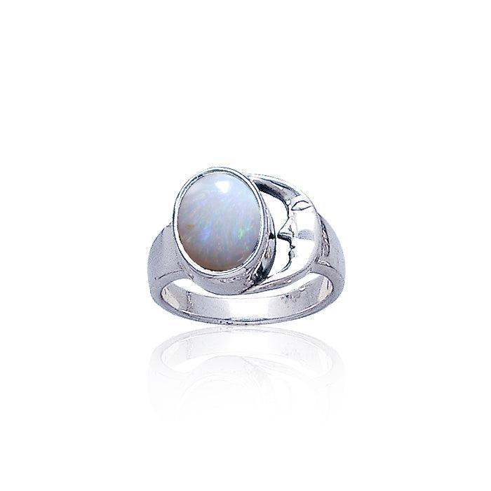 Magick Moon Silver Ring TR1856