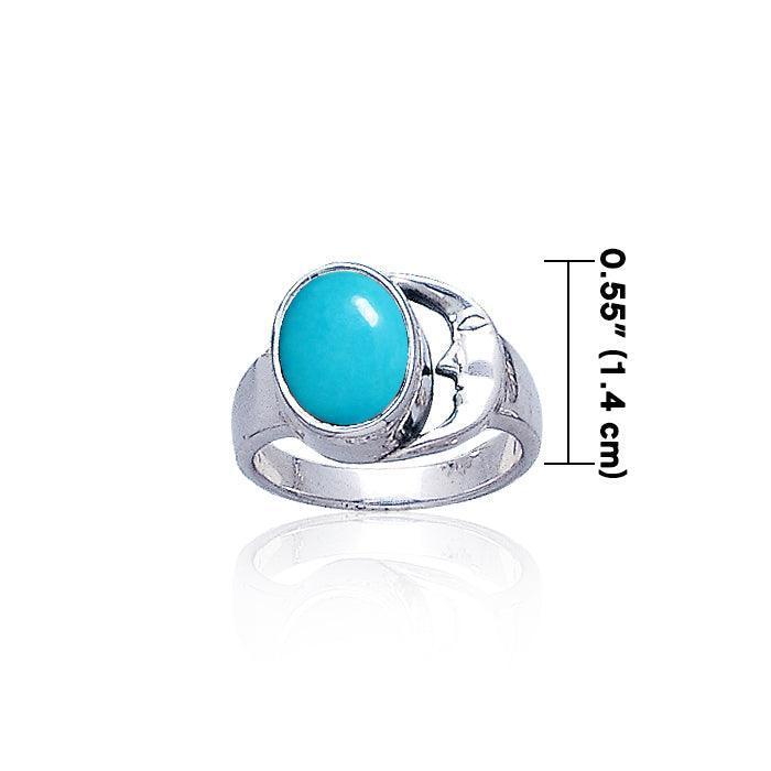Magick Moon Silver Ring TR1856