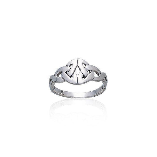 Triquetra Sterling Silver Ring TR231