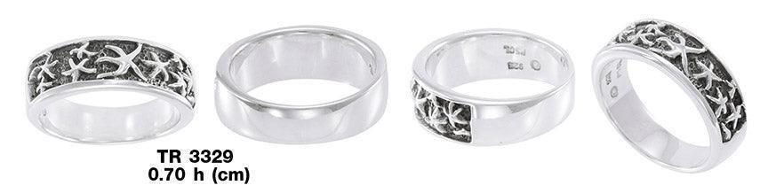 Starfish Sterling Silver Ring TR3329