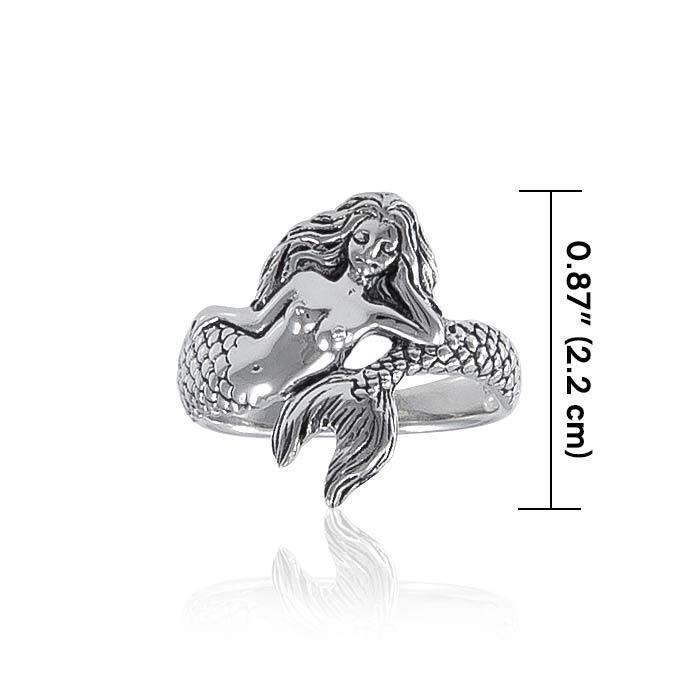 Mermaid Sterling Silver Ring TR3356